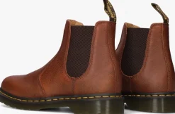 cognac dr martens chelsea boots 2976 m