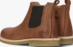 cognac du loua chelsea boots du cos
