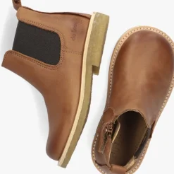 cognac du loua chelsea boots du cos
