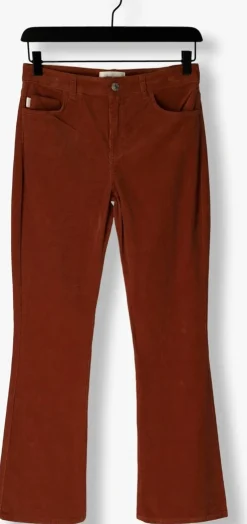 cognac fabienne chapot flared broek eva flare trousers