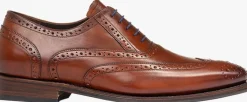 cognac floris van bommel nette schoenen sfm-30248