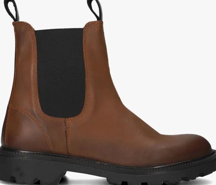 cognac inuovo chelsea boots a63004