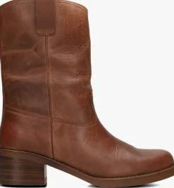 cognac inuovo hoge laarzen a01004