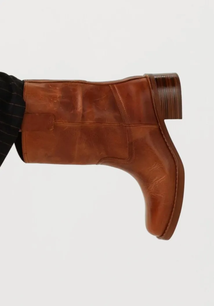 cognac inuovo hoge laarzen a01004