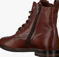 cognac maripe veterboots 27672