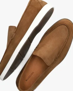 cognac mazzeltov loafers 6121