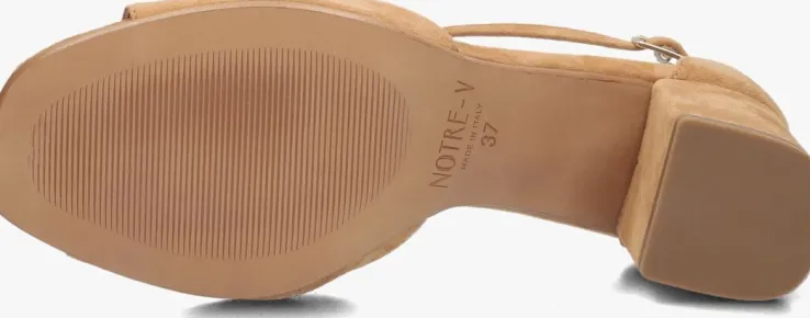cognac notre-v sandalen 16054