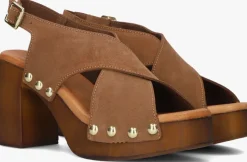 cognac notre-v sandalen 8513