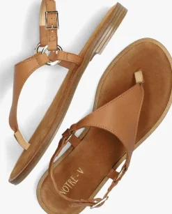 cognac notre-v sandalen 23270