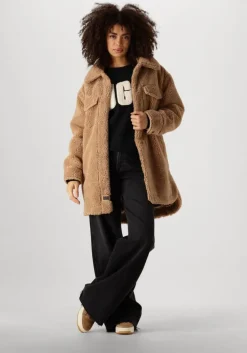 cognac nubikk lage sneakers basket teddy