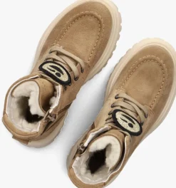 cognac nubikk veterboots fae bobbi fur jr