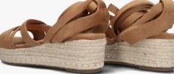 cognac omoda espadrilles 0047-42