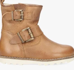 cognac pinocchio biker boots p2124