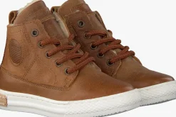 cognac pinocchio hoge sneakers p2851