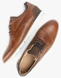 cognac ps poelman veterschoenen benicio