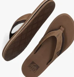 cognac reef teenslippers cushion dawn