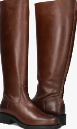 cognac shabbies hoge laarzen dean tala