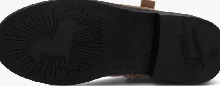 cognac shoesme cowboylaarzen nw22w006
