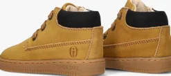cognac shoesme hoge sneakers bn24w004
