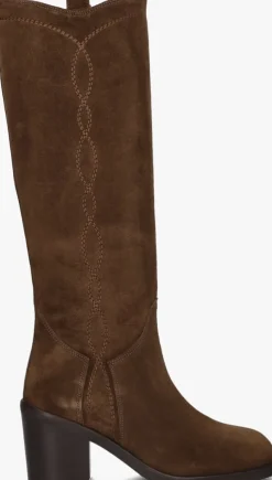 cognac stefano lauran hoge laarzen b5631