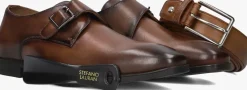 cognac stefano lauran nette schoenen 84702