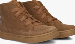 cognac ton & ton hoge sneakers tone