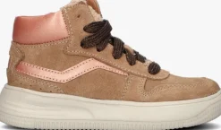 cognac ton & ton hoge sneakers swann