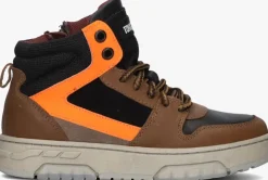 cognac ton & ton hoge sneakers ilvar