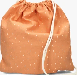 cognac trixie rugtas drawstring bag