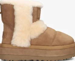 cognac ugg enkelboots classic chillapeak
