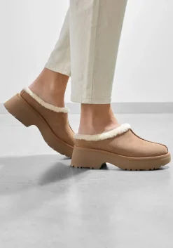 cognac ugg instappers new heights cozy clog