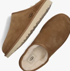 cognac ugg pantoffels m classic slip-on