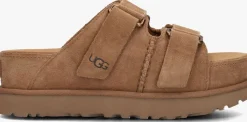 cognac ugg slippers w goldenstar hi slide