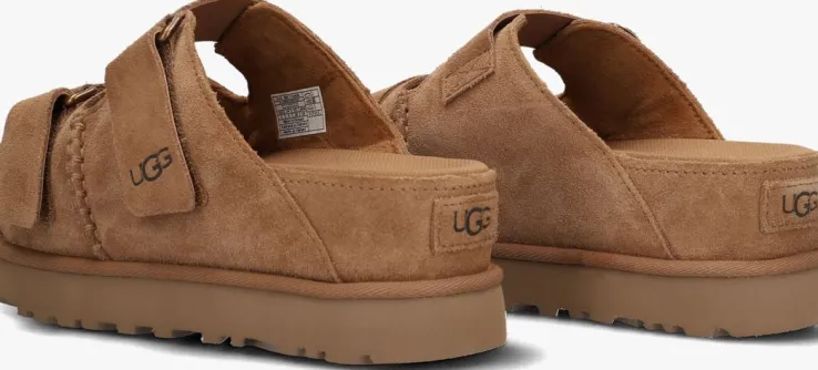 cognac ugg slippers w goldenstar hi slide