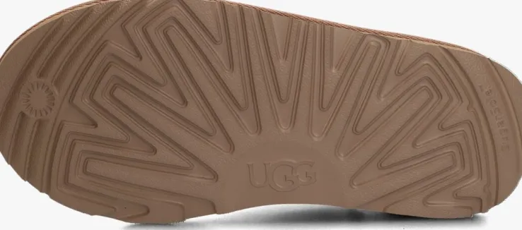 cognac ugg vachtlaarzen classic mini zipper k