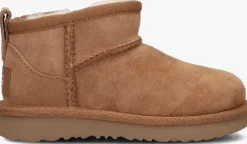 cognac ugg vachtlaarzen classic utra mini t