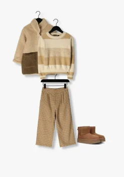 cognac ugg vachtlaarzen kids classic mini platform