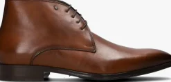 cognac van bommel nette schoenen sbm-50029 raffa