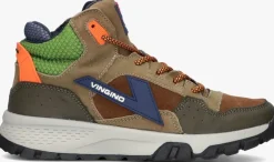 cognac vingino hoge sneakers vito mid