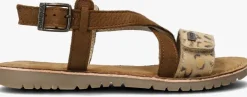 cognac vingino sandalen evaline