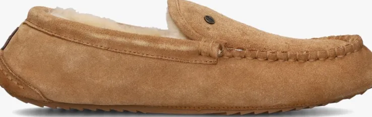cognac warmbat pantoffels earlwood