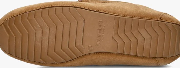 cognac warmbat pantoffels earlwood