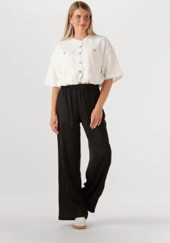 creme alix the label vest ladies knitted boucle cardigan