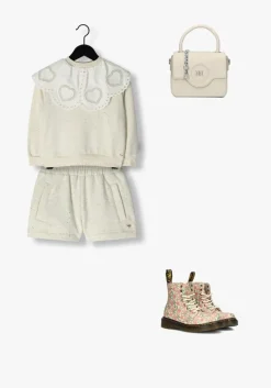 creme baje studio korte broek nore