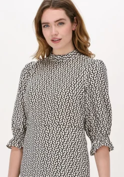 creme bruuns bazaar midi jurk acai clearence dress