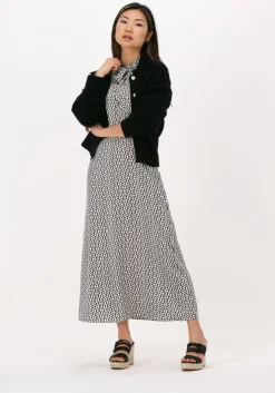 creme bruuns bazaar midi jurk acai clearence dress