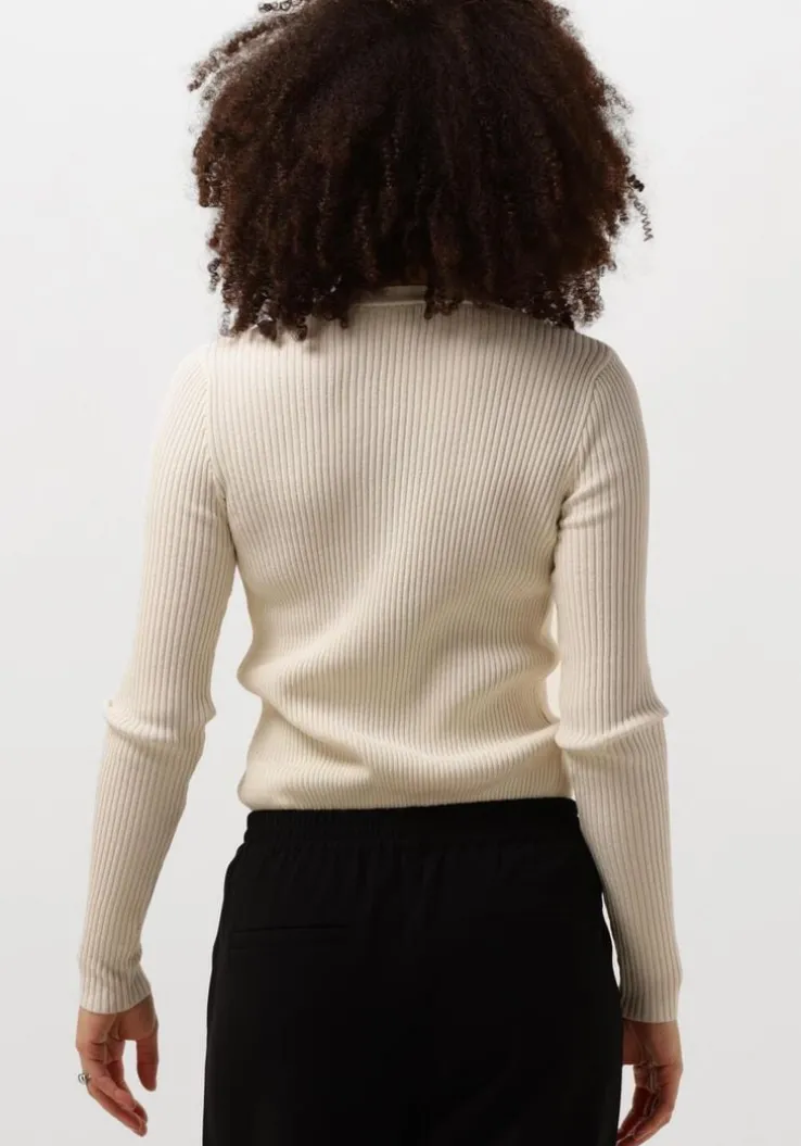 creme bruuns bazaar vest gallberry carica knit cardigan