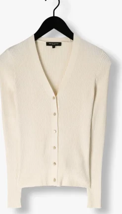 creme bruuns bazaar vest gallberry carica knit cardigan
