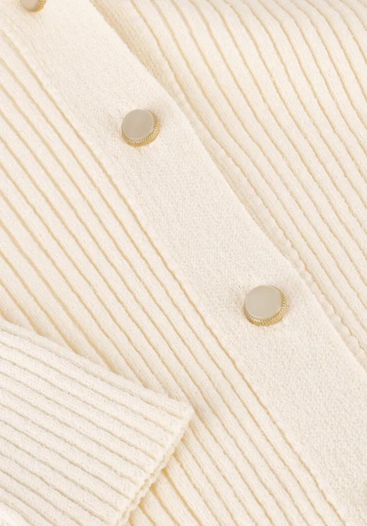 creme bruuns bazaar vest gallberry carica knit cardigan