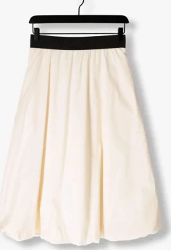 creme co'couture midirok poppycc balloon skirt